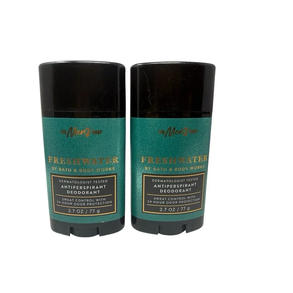 Bath & Body Works Freshwater Deodorant Antiperspirant Men's 2.7 oz 2 Pack